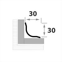 Профиль угловой защитный внутренний УП 12-2