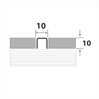 Разделительный профиль ПП 01-10
