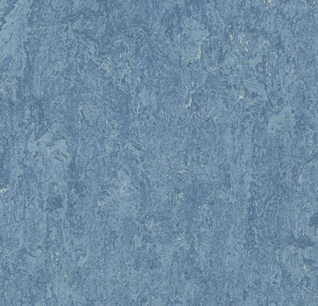 Натуральный линолеум Marmoleum акустический 33055 fresco blue