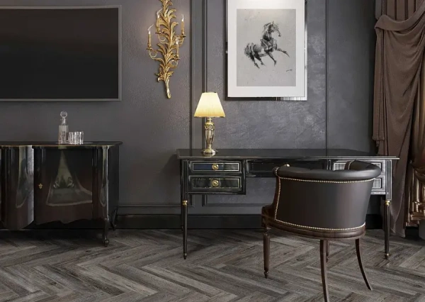 SPC ламинат Cronafloor Herringbone Дуб Реймс H008