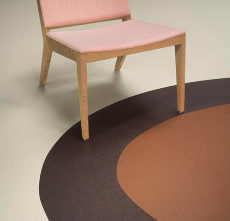 Натуральный линолеум 3370 terracotta (Forbo Marmoleum Walton)