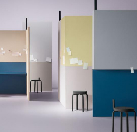 Натуральный линолеум Bulletin board 2209 black olive