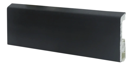 Плинтус напольный WINART PRO HDPS Серия QUADRO PRO 80 мм