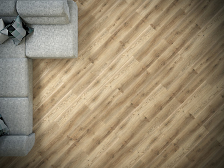 Кварц-виниловая плитка FineFloor Light Дуб Мидфилд FF-1334