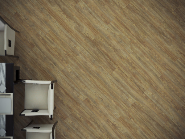 Кварц-виниловая плитка FineFloor Wood Дуб Карлин FF-1507