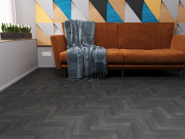 Кварц-виниловая плитка Fine Floor Rich Small Plank Дуб Дожей FF-002