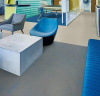 Натуральный линолеум Marmoleum Concrete 3734 blue shimmer