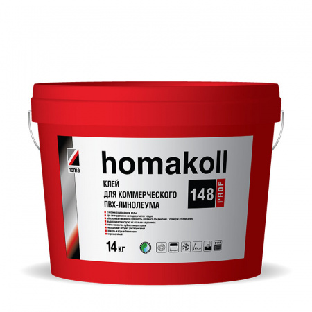 Homakoll 148 prof.  клей для коммерческого линолеума.