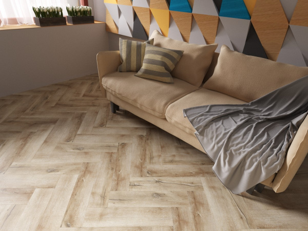 Кварц-виниловая плитка Fine Floor Rich Short Plank Пекан Мале FF-069