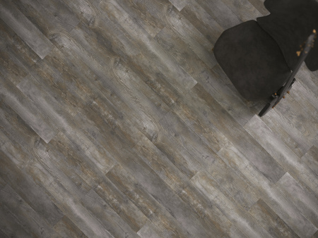 Кварц-виниловая плитка FineFloor Wood Дуб Этна FF-1518